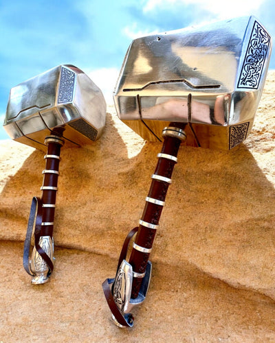 Thor's Hammer "Chief" - Handcrafted Artisan Hammer, personalized with engraving for a gift