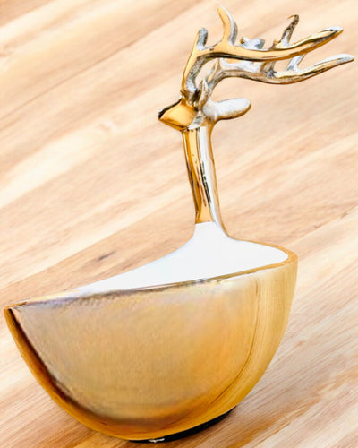 Elegantiška dubenėlis Ragų grožis – Rankų darbo gaminys iš Indijos, personalizavimas graviravimu