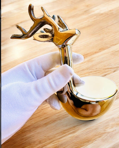 Elegantiška dubenėlis Ragų grožis – Rankų darbo gaminys iš Indijos, personalizavimas graviravimu