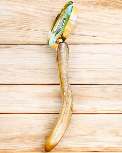 Large Retro Magnifying Glass, personalization option for a gift with engraving - variants available