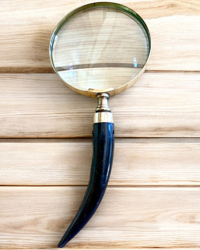 Large Retro Magnifying Glass, personalization option for a gift with engraving - variants available
