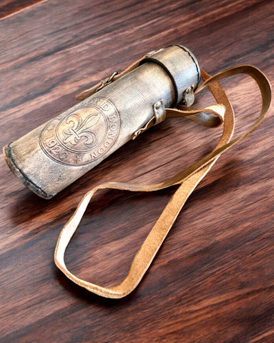 Premium teleskopas „Voyager“ su graviruotu teleskopu ir natūralios odos dėklu, galimybė personalizuoti graviravimu kaip dovaną