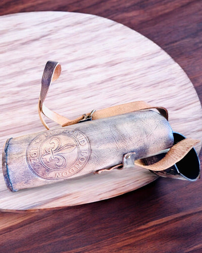 Premium teleskopas „Voyager“ su graviruotu teleskopu ir natūralios odos dėklu, galimybė personalizuoti graviravimu kaip dovaną