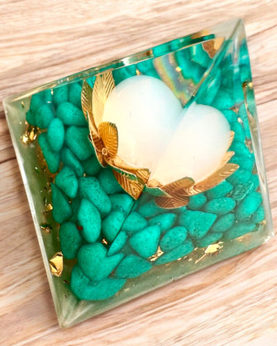 Piramida Energetică orgonit "Harmonia Turmalinu"