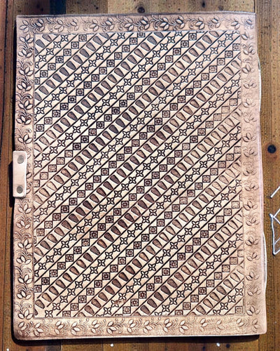 Kožna knjiga uspomena Heritage – personalizirana bilježnica 25 × 33 cm