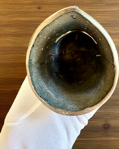 Mini Knight Helmet "Guardian" in Brass – Handcrafted, 12 cm, Customizable with Engraving for Gift