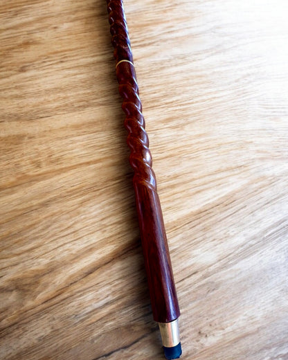 Bastón de paseo - WIKING con cabeza en forma de martillo de guerra, posibilidad de personalización con grabado para regalo