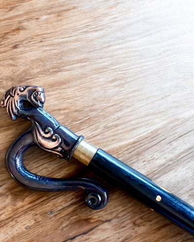 Walking Cane Dragon Guardian – personalization with engraving available for gift