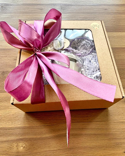 Intencijska sojina svijeća Ametist – mir, harmonija i pročišćenje, 250 ml, mogućnost personalizacije za poklon