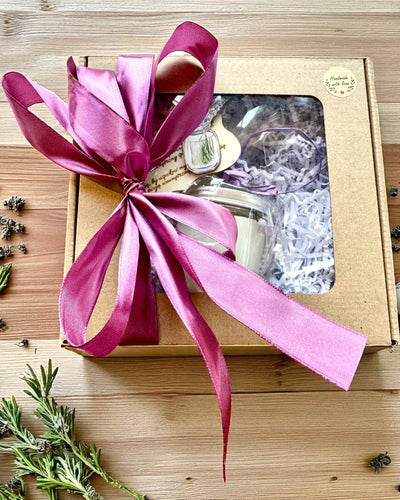 Intencijska sojina svijeća Ametist – mir, harmonija i pročišćenje, 250 ml, mogućnost personalizacije za poklon