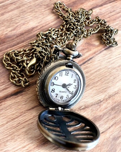 Pocket watch "Rybia Łuska" with engraving option for a gift