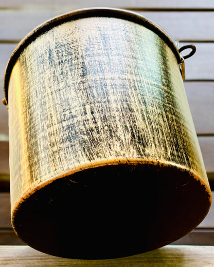 Stilinga metalinė peleninė „Rustic Charm“ 19-23 cm aukščio, 8 variantai pasirinkimui, graviravimas pagal pageidavimą