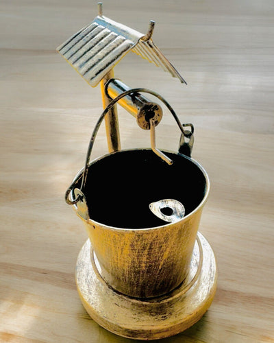 Stilinga metalinė peleninė „Rustic Charm“ 19-23 cm aukščio, 8 variantai pasirinkimui, graviravimas pagal pageidavimą