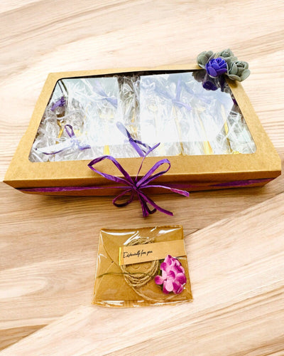 Set de lingurițe „Rapsodia Florală” - personalizare cu gravură pentru cadou, 2 variante la alegere