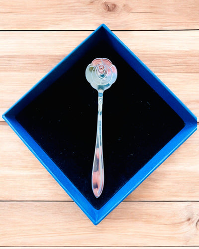 Linguriță elegantă „Kwiatowa Elegancja” – Personalizată pentru cadou, gravură, 7 variante disponibile