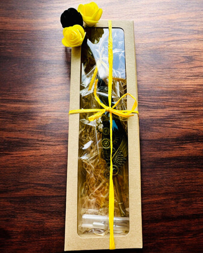 "Steampunk Elegance" Calligraphy Pen with Turkey Feather - Handcrafted, 5 Variants to Choose From, Custom Engraving for Gift