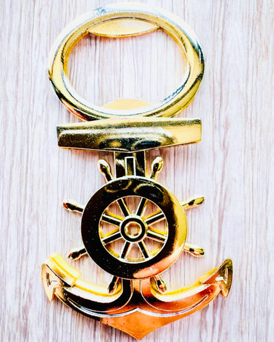 Deschizător de sticle Căpitan - posibilitate de personalizare cu gravură, culoare argintie