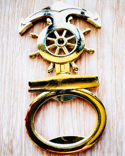 Deschizător de sticle Căpitan - posibilitate de personalizare cu gravură, culoare argintie