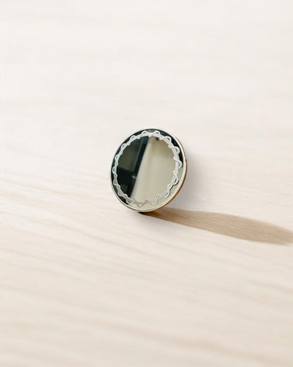Moneda de Desafío en Blanco con Posibilidad de Personalización con Grabado – Coleccionable, 40mm, tres modelos