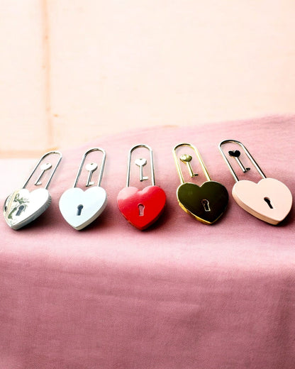 Cerraduras Mágicas del Amor con Opción de Grabado para regalo, 5 variantes de color a elegir