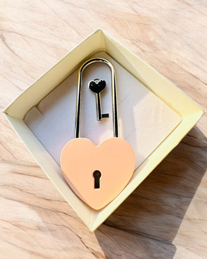 Cerraduras Mágicas del Amor con Opción de Grabado para regalo, 5 variantes de color a elegir