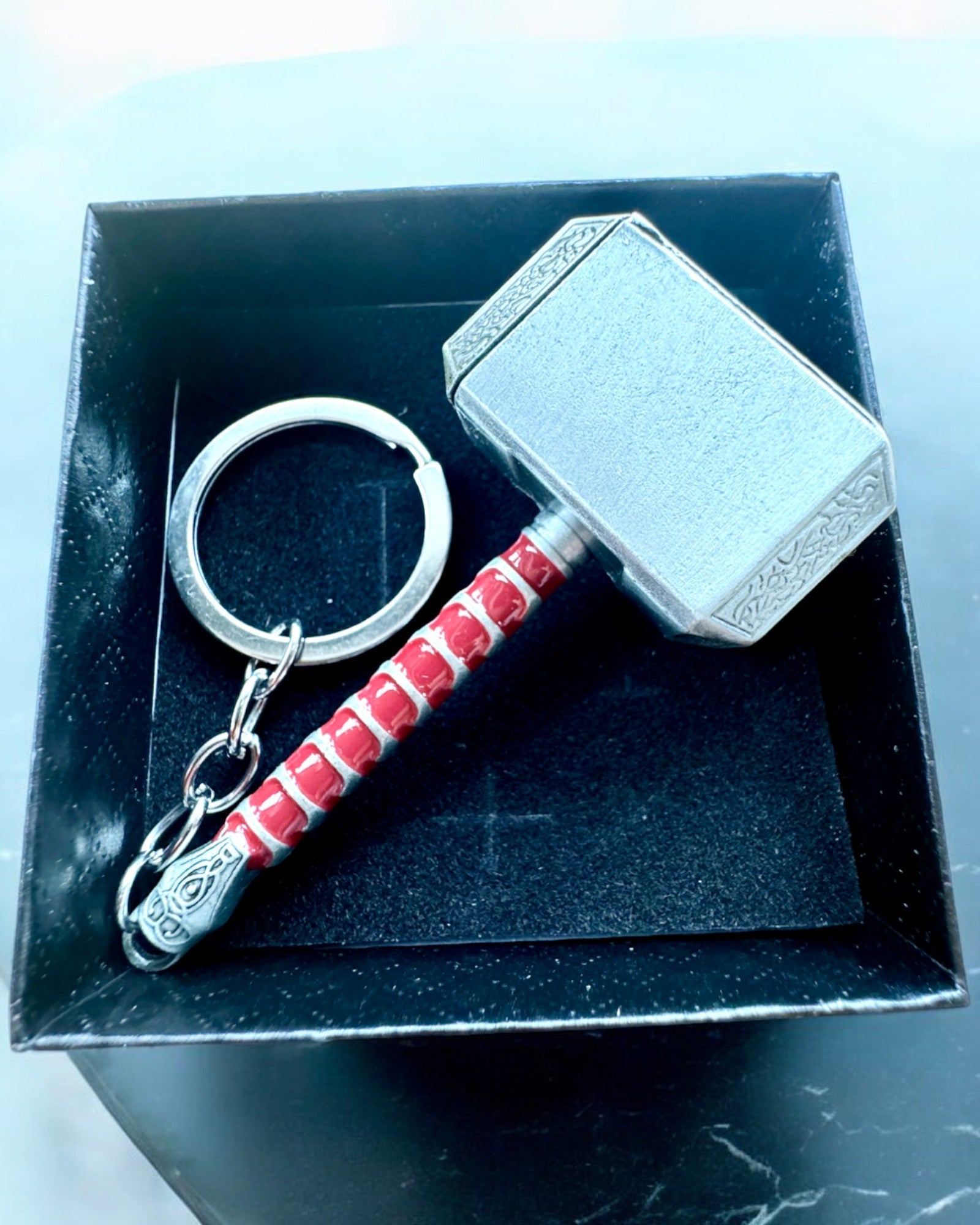 Martelo de Thor - Porta-chaves de Poder, possibilidade de personalização com gravação para presente