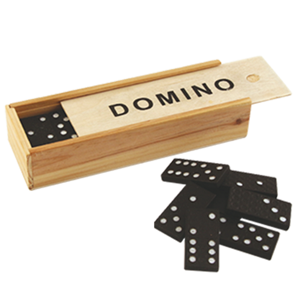 Domino v dřevěné krabičce - 1096116
