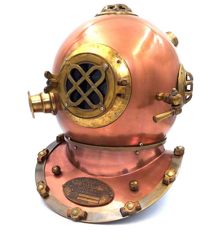 Large Diver's Helmet – Replica - Height 45cm - NI1431