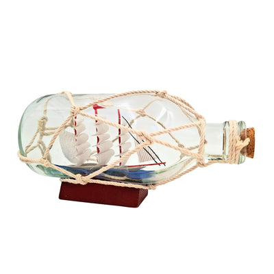 Rafandynka - Ship in a Bottle on a Wooden Base – S2036B