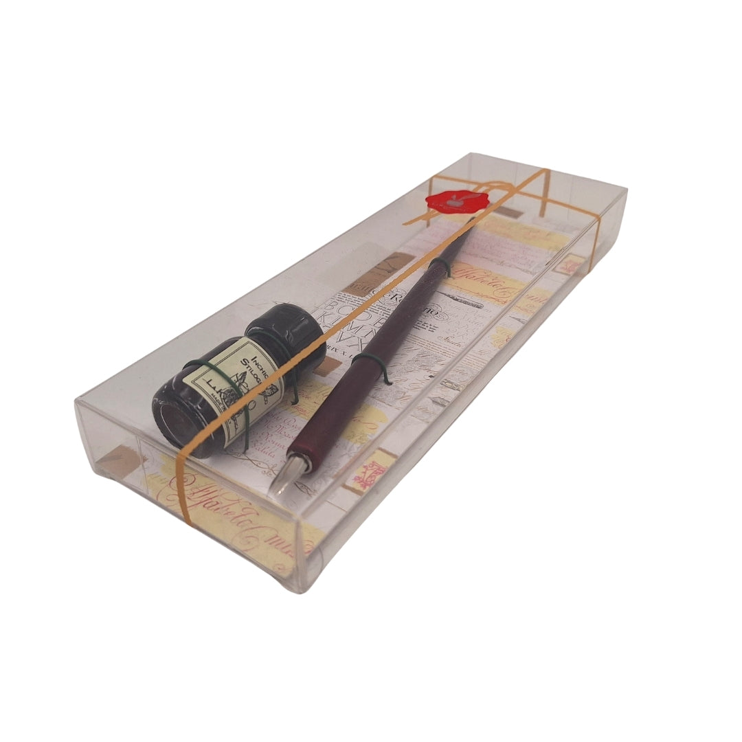 Kaligrafická sada - pero s hrotem + inkoust – 708
