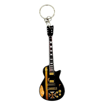 Guitar keyring in the style of Metallica - James Hetfield - Iron Cross - EGK-0191