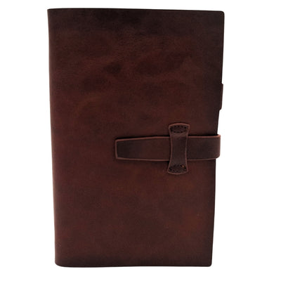 Elegant A6 Retro Vintage Leather Notebook with Closure – Diary – EE3