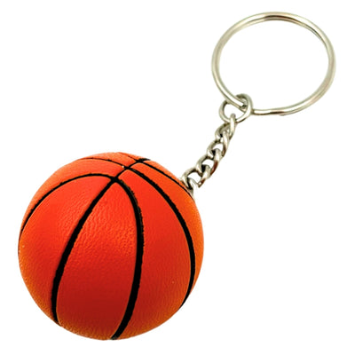 Sportovní přívěsek na klíče basketbalový míč – dárek pro basketbalistu - BBK-001