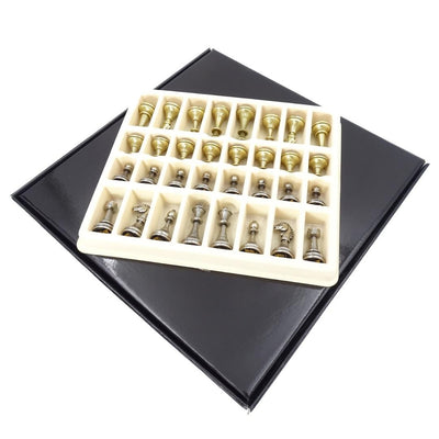 Exclusive Metal Italfama Chess Set 28x28 cm – N035