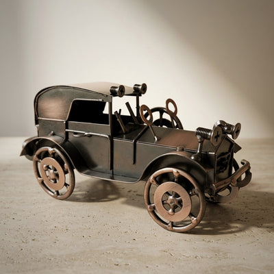 Kovový model retro automobilu dekorace vintage - Q87