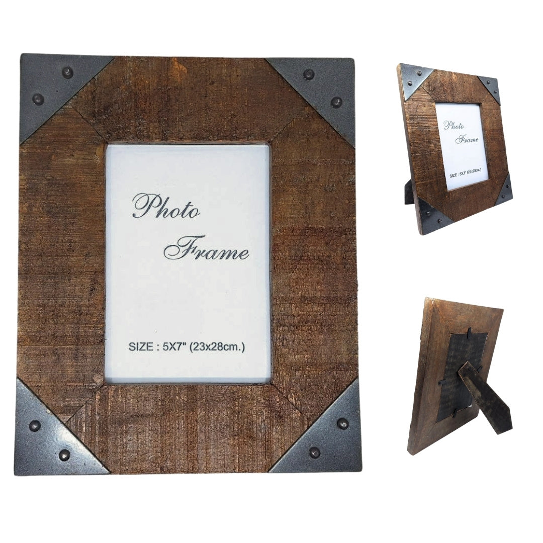 Wooden Photo Frame - Photo Size 13 x 18cm