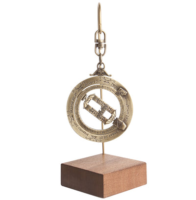 Miniature Sundial - Astronomical Rings H89