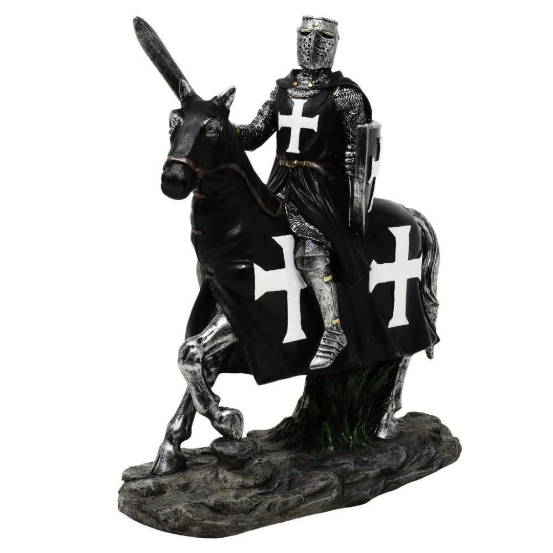 Dekorativní figurka rytíře na koni 22 cm - MC-23115