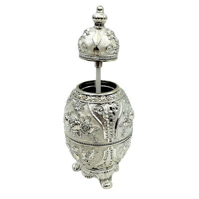 Silver Opening Fabergé Egg - SRWS