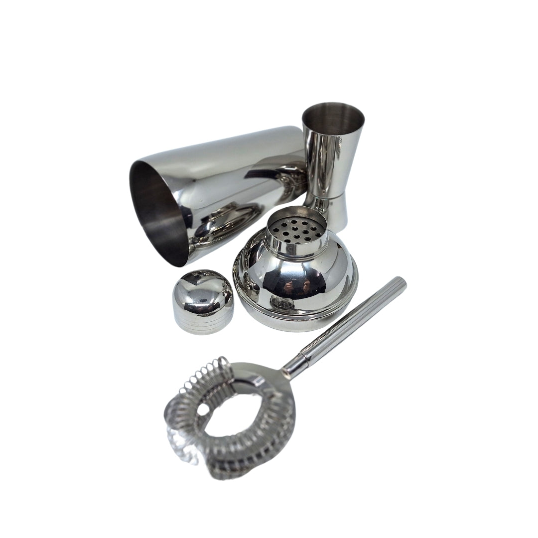 Barmanská sada – 3 prvky Shaker Jigger Strainer - BS48171