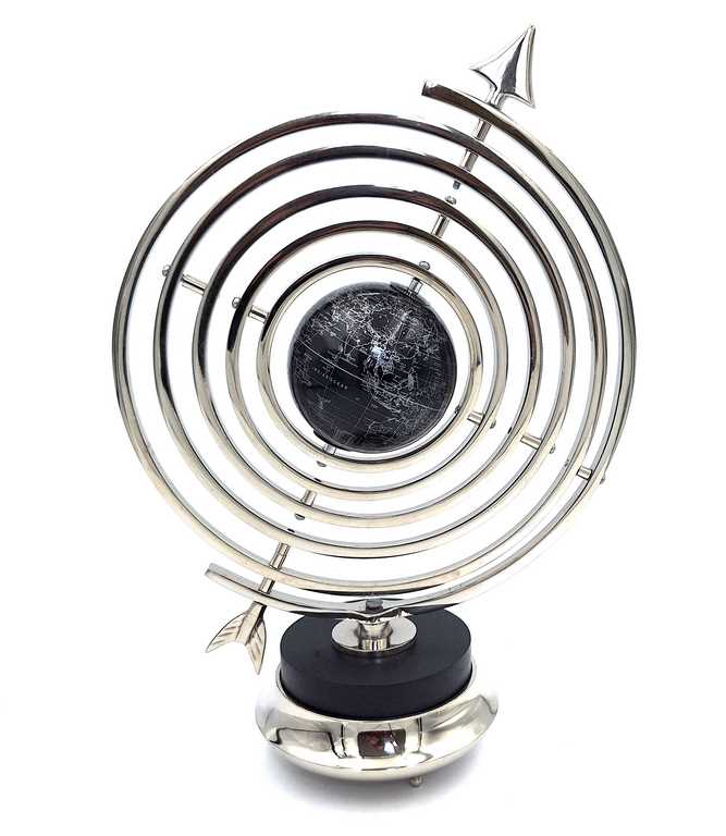 Sférické astrolábium s glóbusem 44,5 cm - NI9117