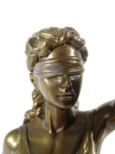Figurină Temida 35 cm - cadou pentru avocat sau judecător - MC-90037