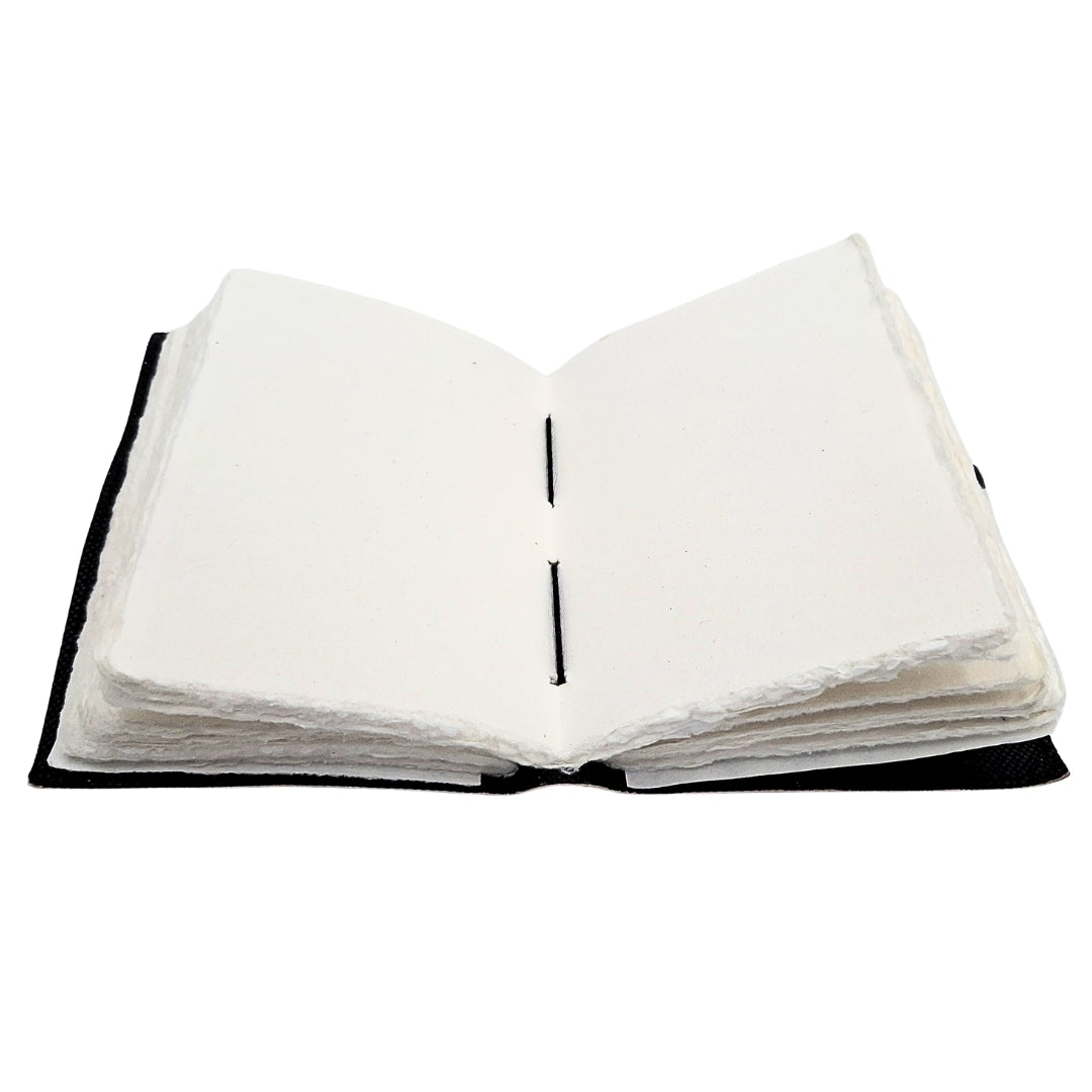 Decorative Leather Notebook Sun and Moon 200 Pages - AH07