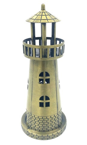 Figurină far maritim, suport pentru lumânare tealight 18cm - LT