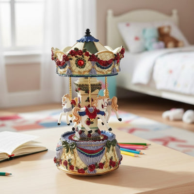 Carousel Music Box 18cm - JX-25136