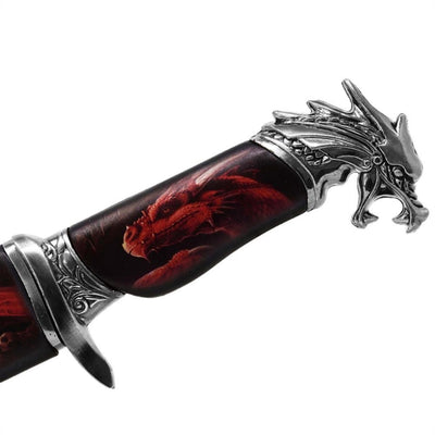 Steel Decorative Dagger - Dragon Handle - SW-189