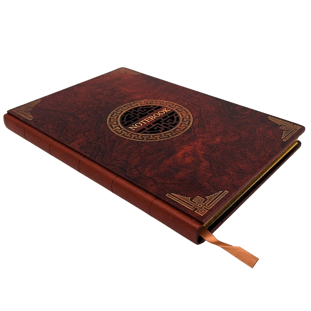 Elegant A5 Notebook with Wooden Cover – EE1