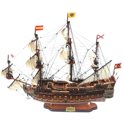 Model plachetnice San Felipe 80cm s možností personalizace gravírováním