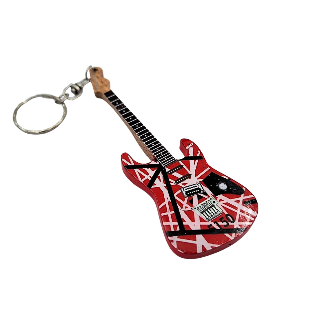 Keychain – Van Halen Guitar – keychain for rock fans – EGK-1167