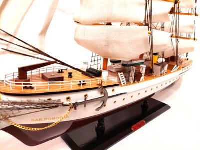Dar Pomorza sailing ship model 80cm - DARPOM80